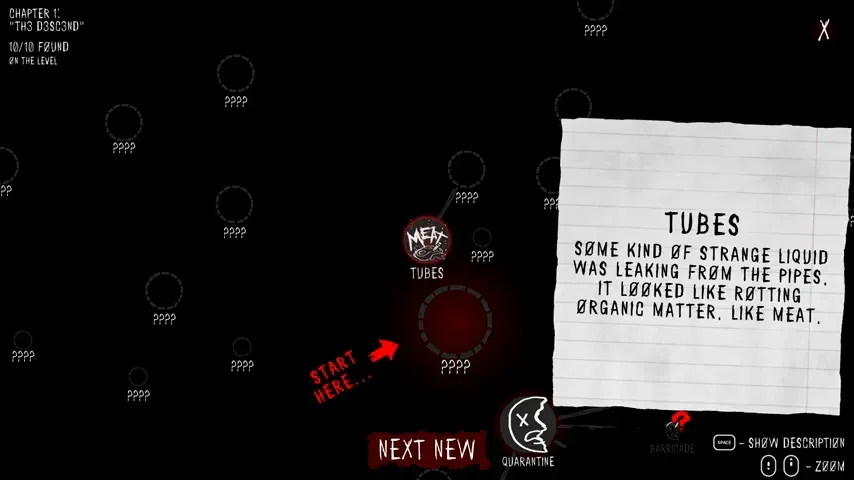 LEVEL CLEARED screen showing score secrets and lore counters in PAPERHEAD